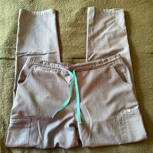 FIGS Graphite Yola Skinny Scrub Pants